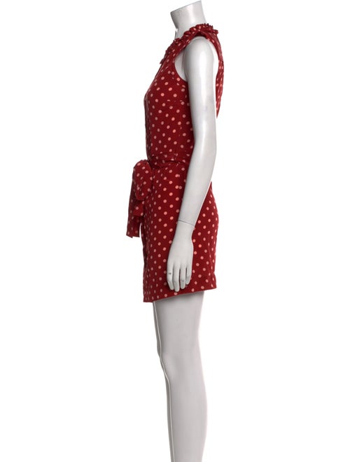 Tory Burch Polka Dot Print Mini Dress