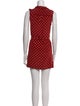 Tory Burch Polka Dot Print Mini Dress
