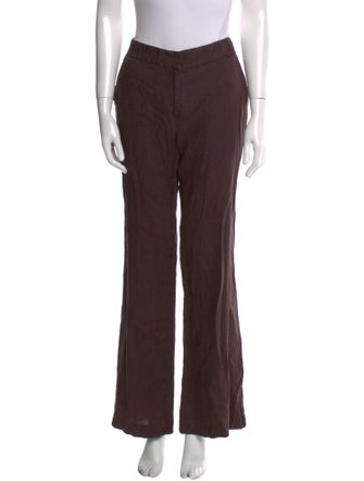 Tory Burch Linen Wide Leg Pants