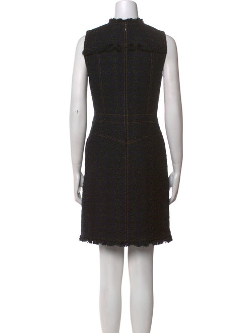 Tory Burch Mock Neck Mini Dress