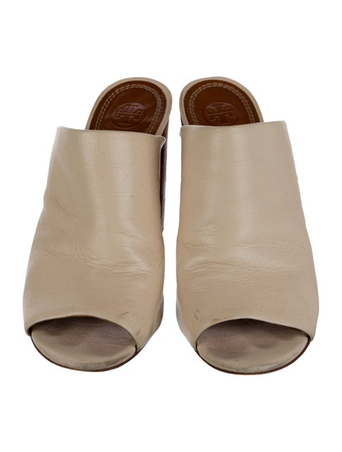 Tory Burch Leather Slides