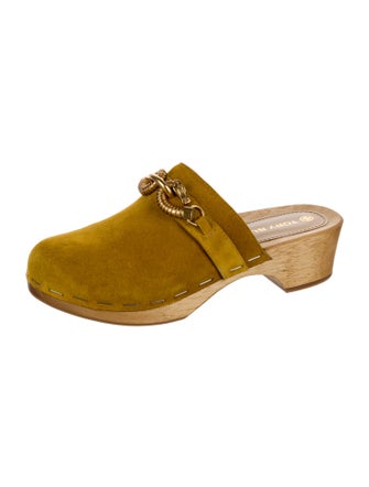 Tory Burch Suede Mules
