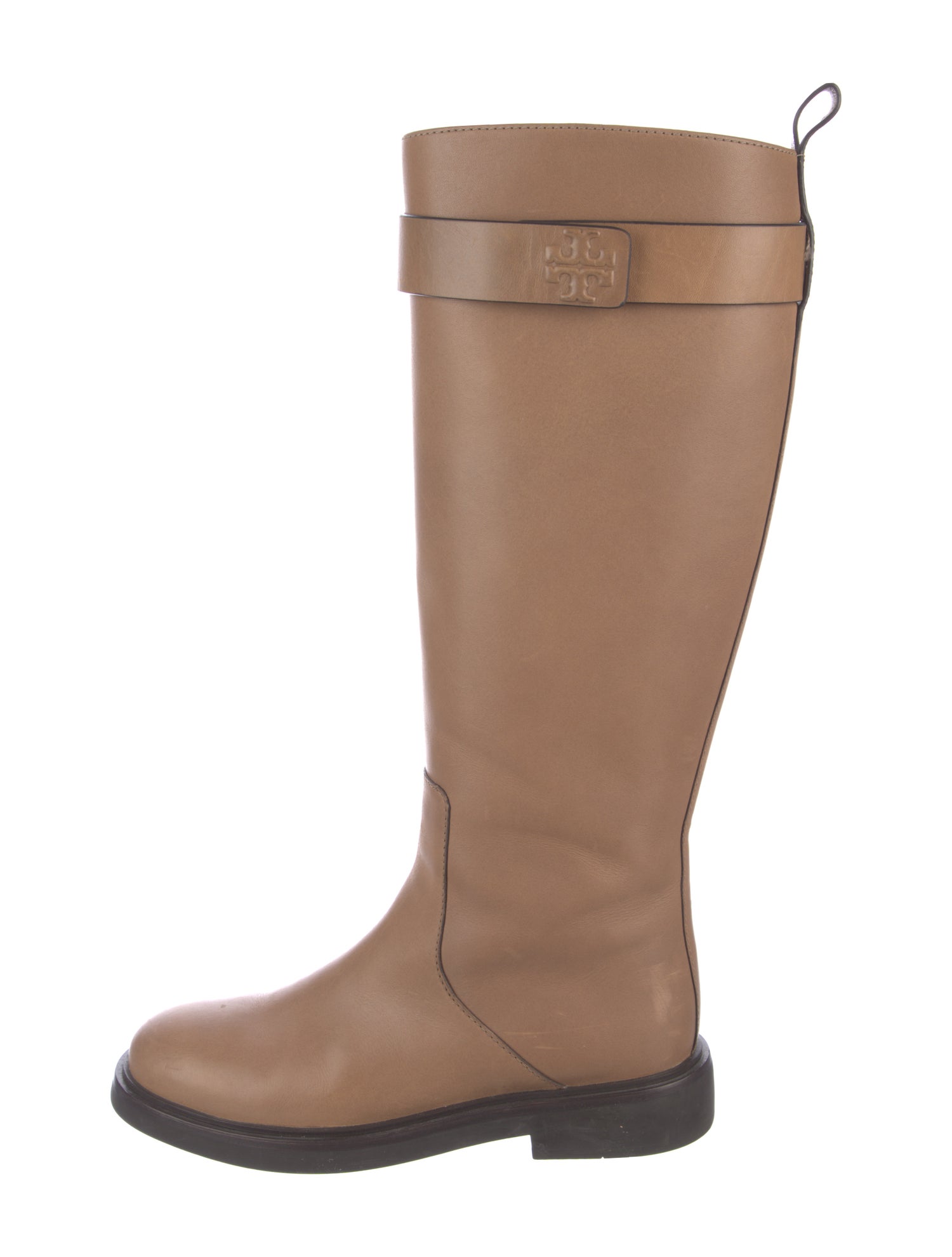 Tory Burch Leather Riding Boots