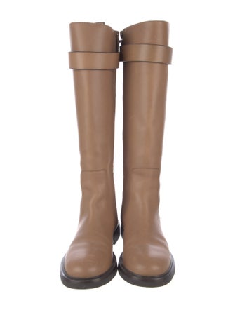 Tory Burch Leather Riding Boots