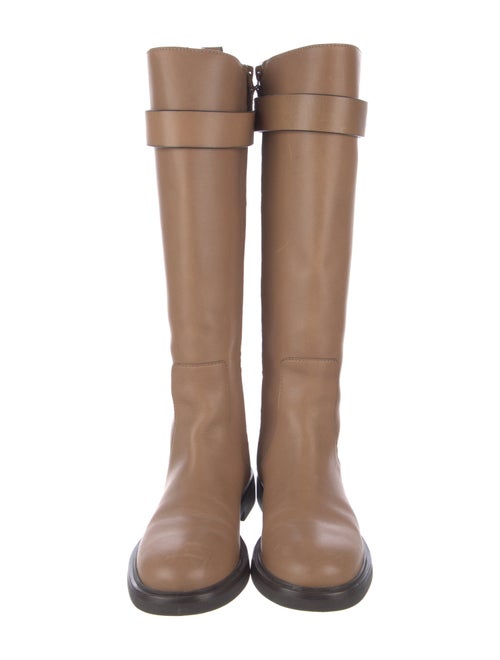 Tory Burch Leather Riding Boots