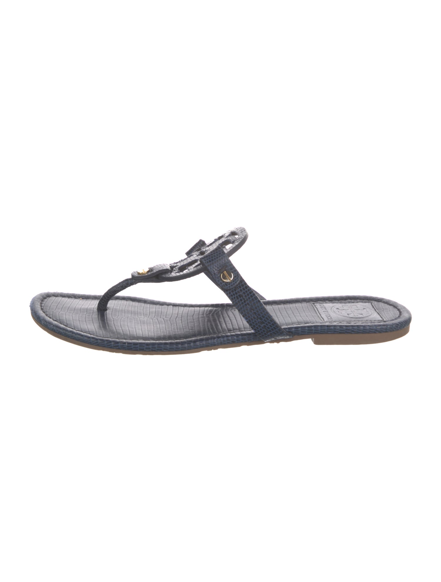 Tory Burch Leather Flip Flops