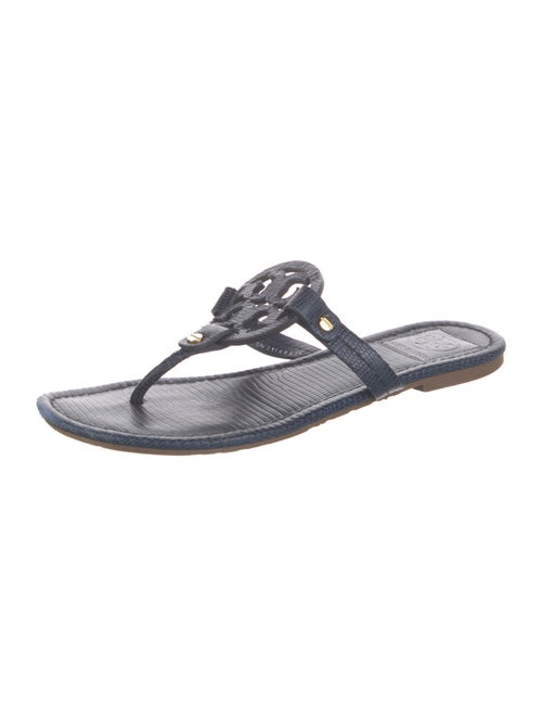 Tory Burch Leather Flip Flops