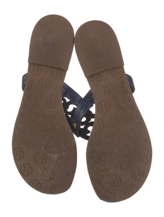 Tory Burch Leather Flip Flops