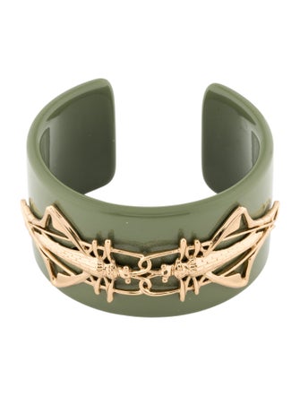 Tory Burch Resin Grasshopper Cuff