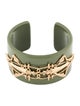 Tory Burch Resin Grasshopper Cuff