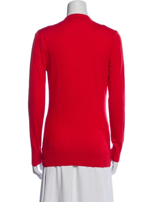 Tory Burch Merino Wool V-Neck Sweater