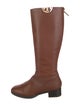 Tory Burch Leather Riding Boots