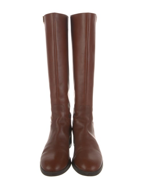 Tory Burch Leather Riding Boots