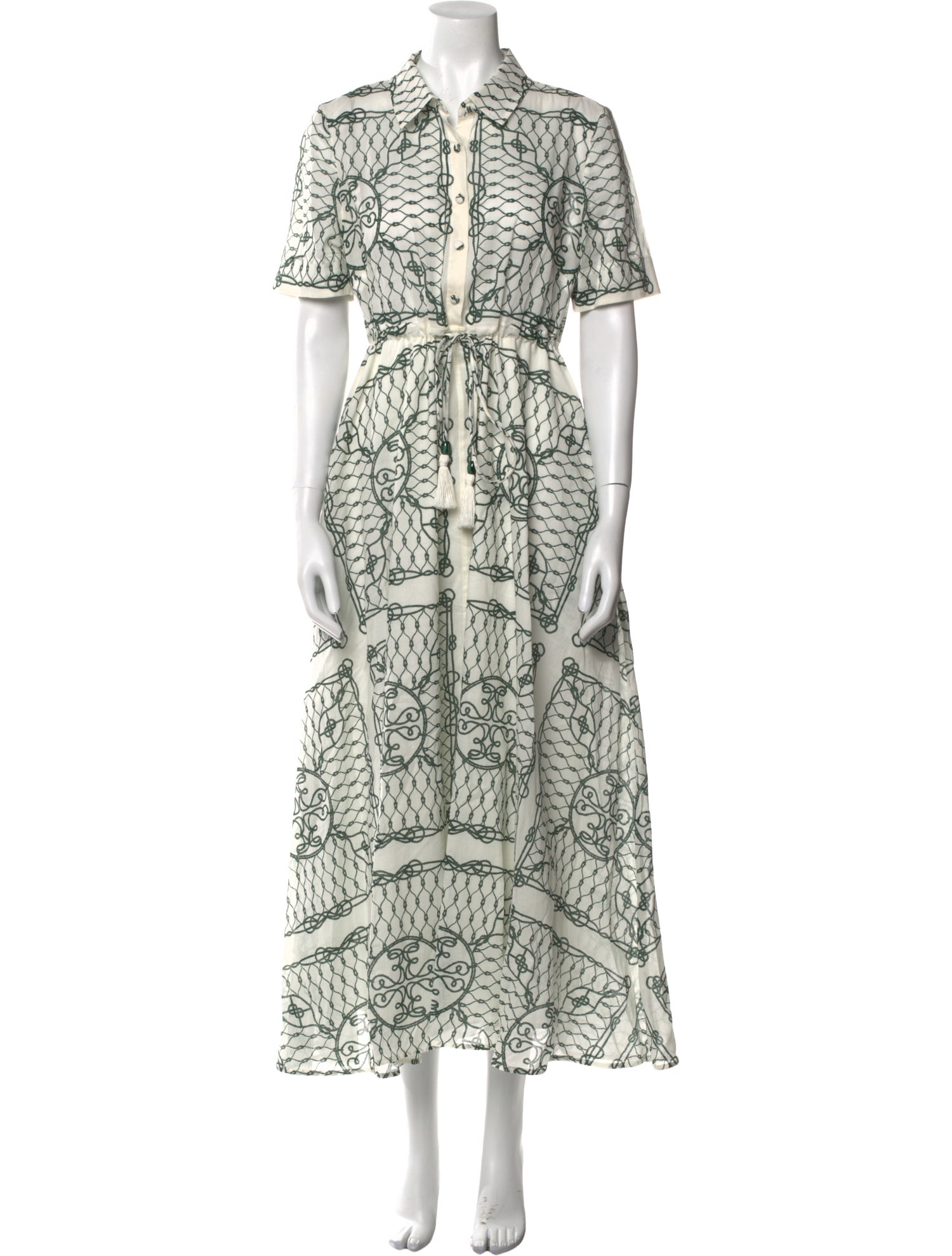 Tory Burch Printed Long Dress
