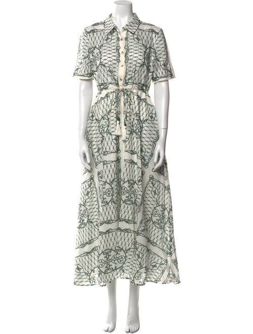 Tory Burch Printed Long Dress