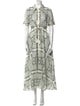 Tory Burch Printed Long Dress