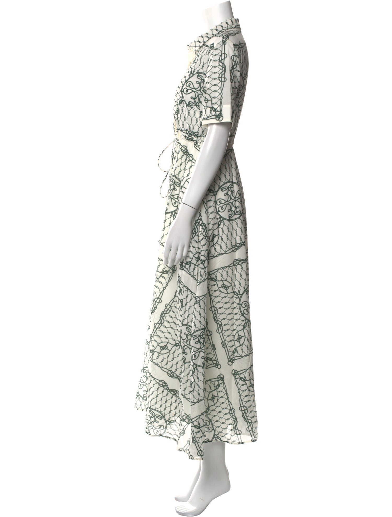 Tory Burch Printed Long Dress