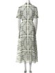 Tory Burch Printed Long Dress