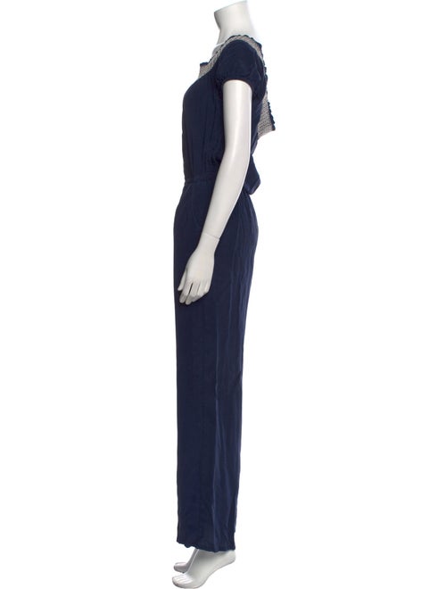Tory Burch Scoop Neck Jumpsuit
