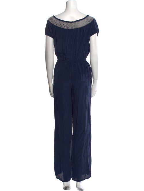 Tory Burch Scoop Neck Jumpsuit