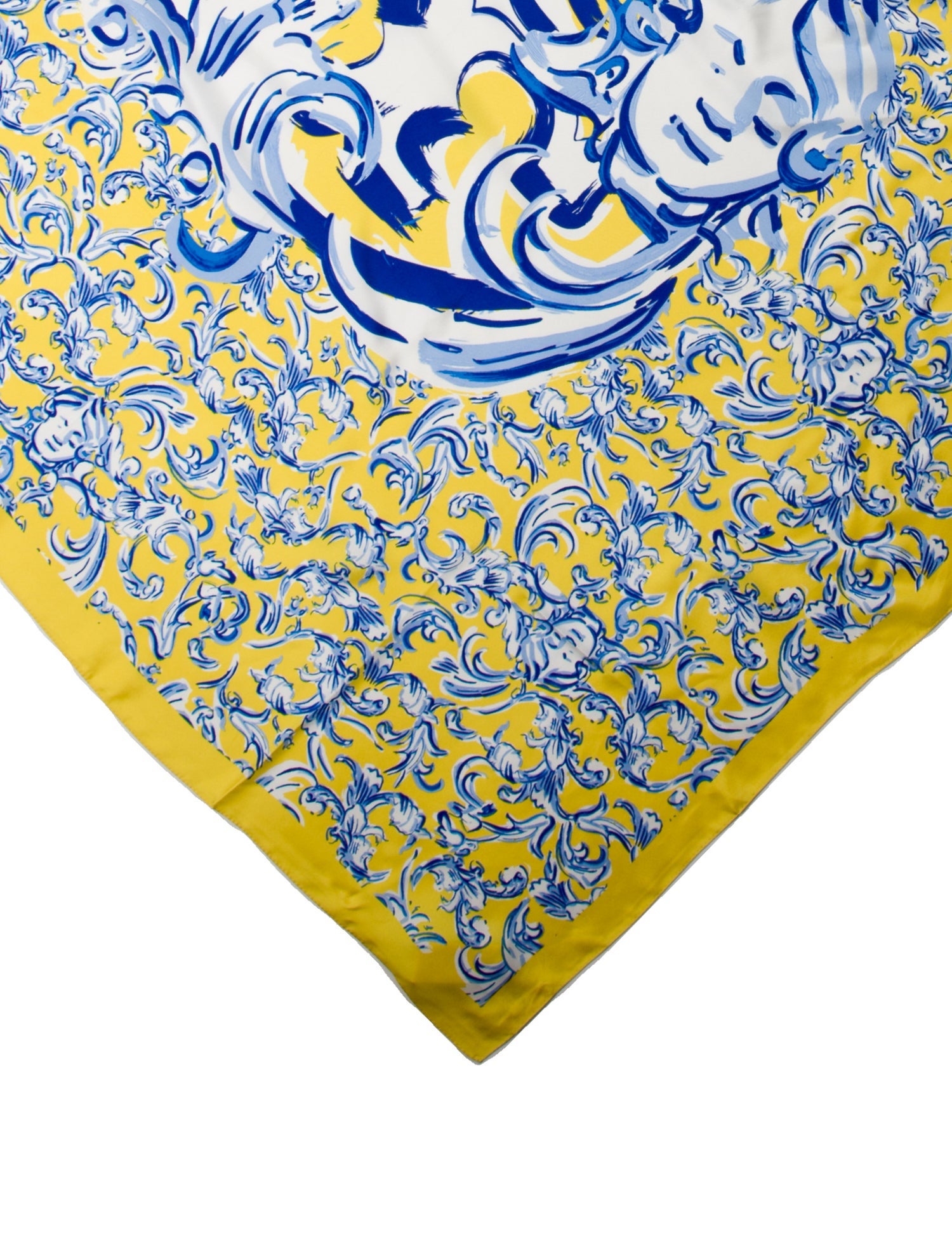 Tory Burch Silk Floral Print Scarf w/ Tags