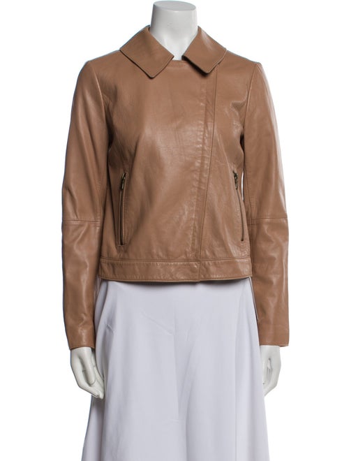 Tory Burch Leather Biker Jacket