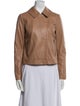 Tory Burch Leather Biker Jacket