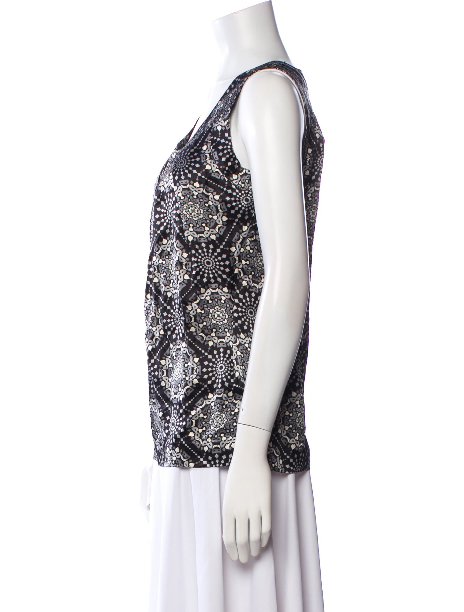 Tory Burch Silk Printed Top