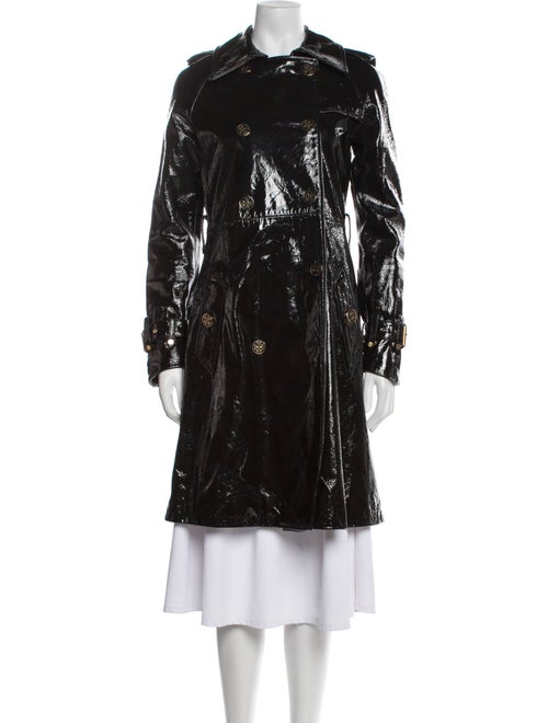 Tory Burch Leather Faux Fur Jacket