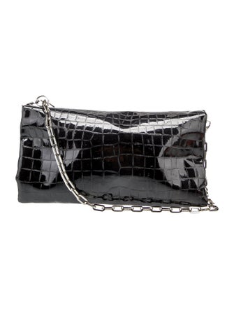 Tory Burch Patent Leather Top Handle Bag