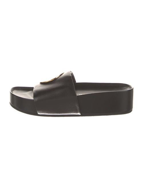Tory Burch Leather Slides