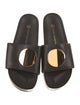 Tory Burch Leather Slides