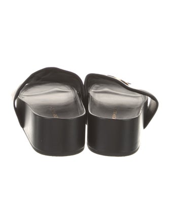Tory Burch Leather Slides