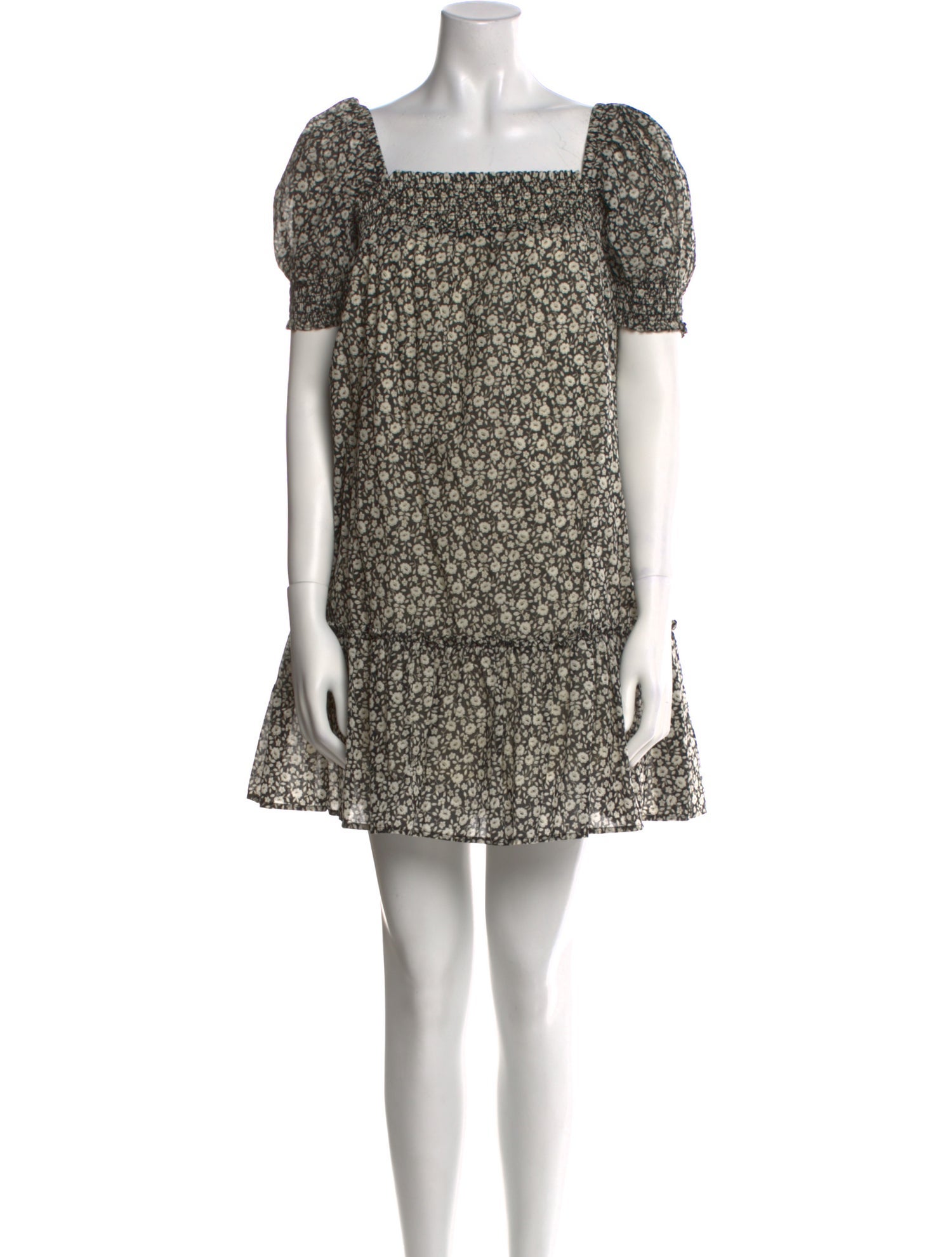 Tory Burch Floral Print Mini Dress