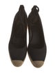 Tory Burch Satin Leather Trim Embellishment Pumps