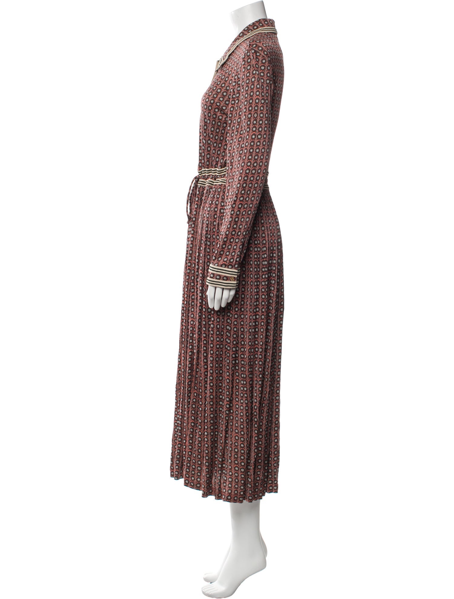 Tory Burch Paisley Print Long Dress