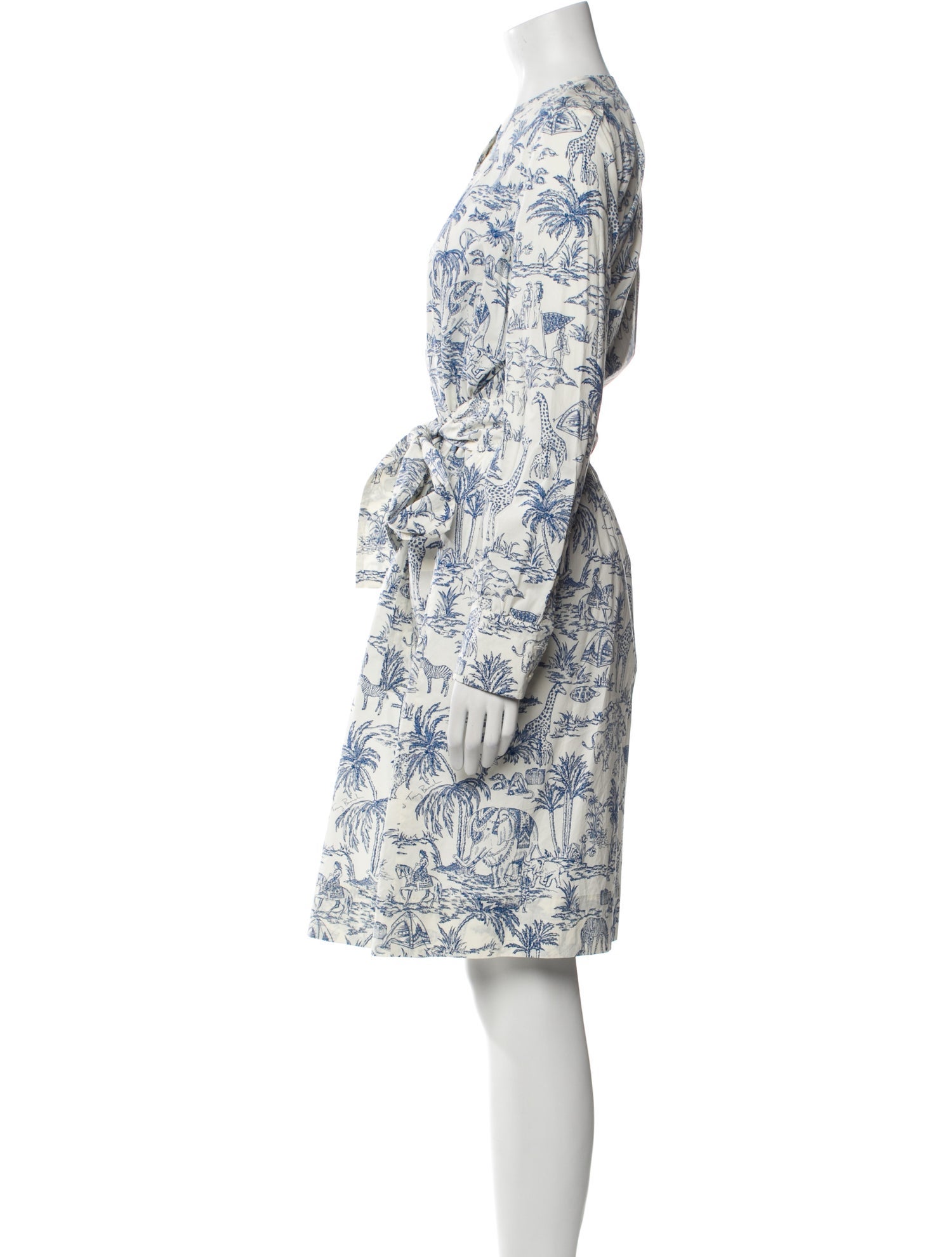 Tory Burch Printed Knee-Length Dress