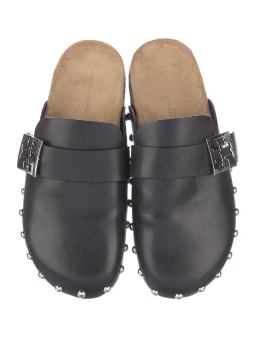 Tory Burch Leather Mules