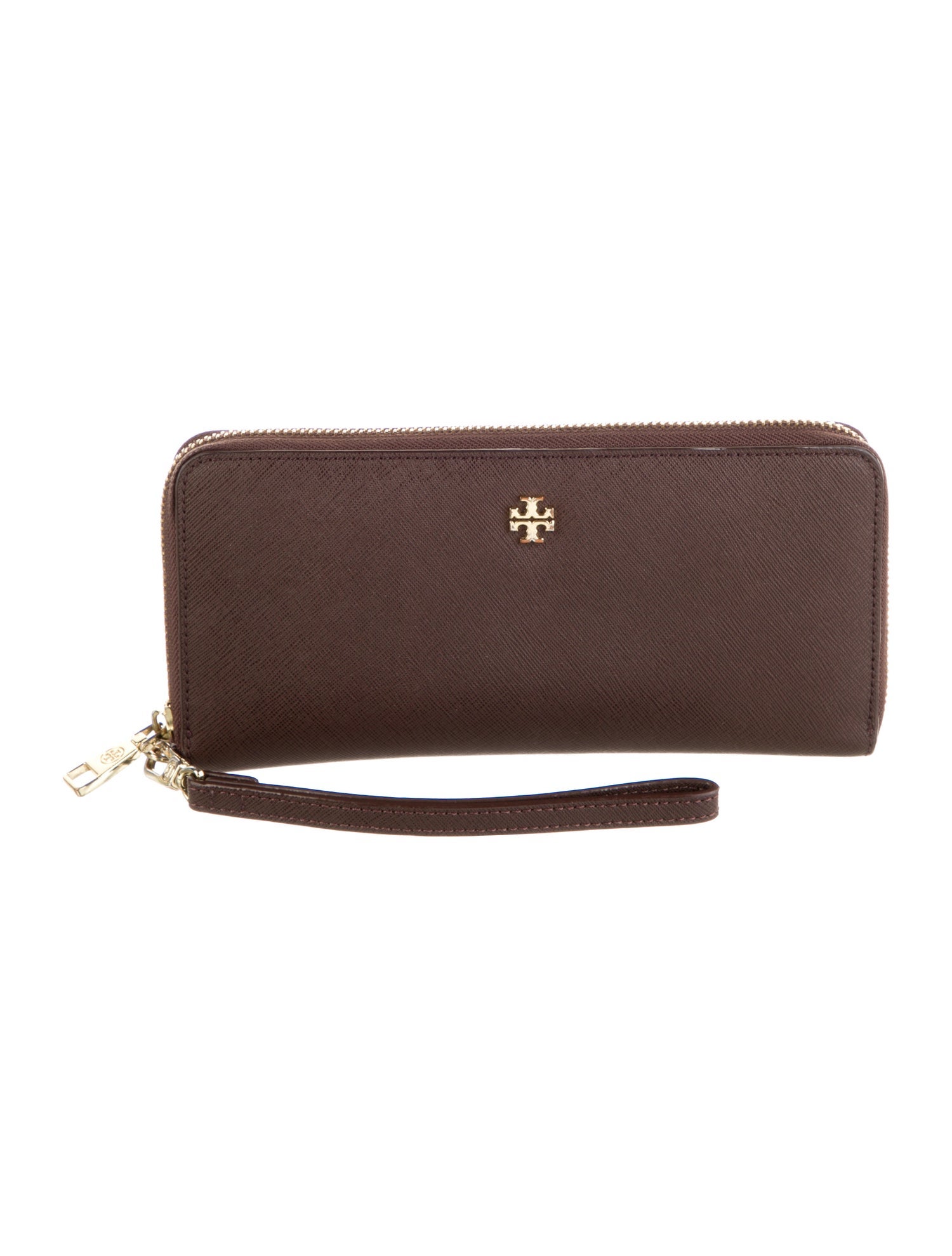 Tory Burch Saffiano Leather Wristlet