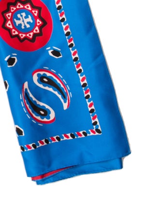 Tory Burch Silk Printed Scarf
