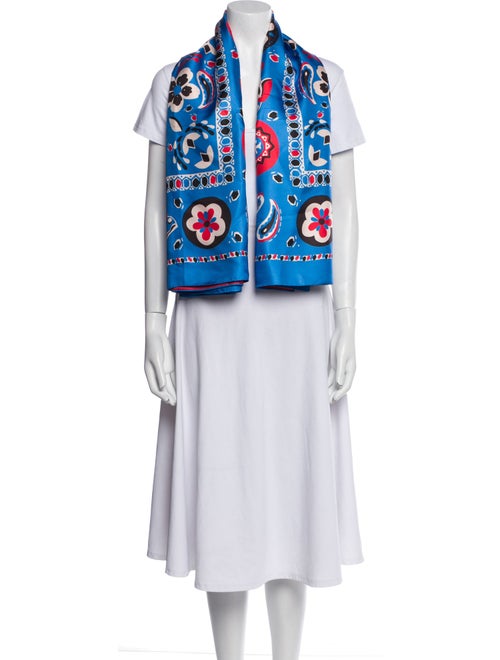 Tory Burch Silk Printed Scarf