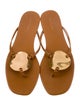 Tory Burch Leather Flip Flops