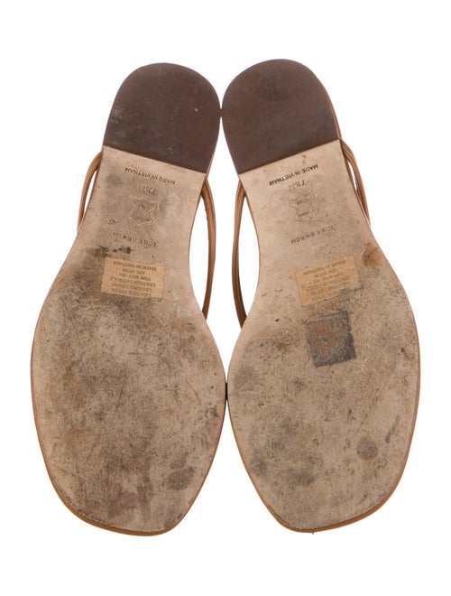 Tory Burch Leather Flip Flops