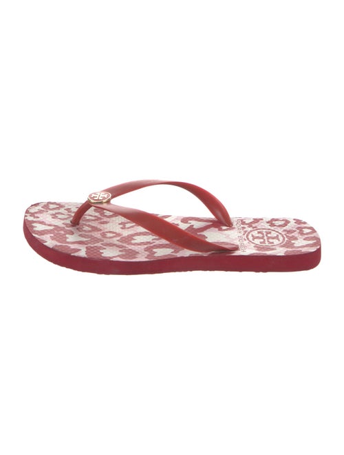 Tory Burch Rubber Printed Flip Flops