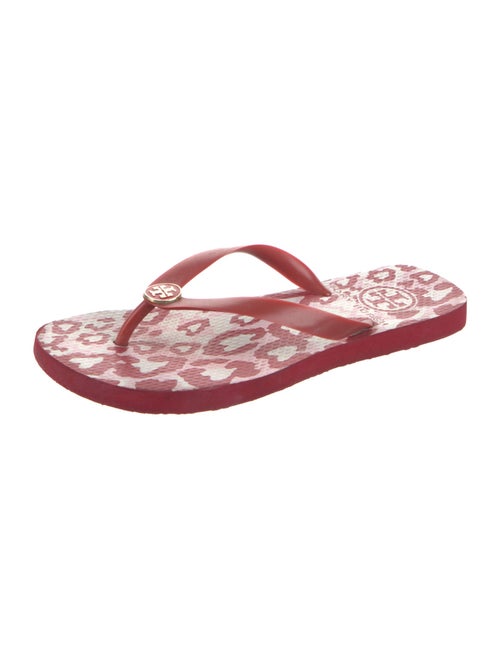 Tory Burch Rubber Printed Flip Flops