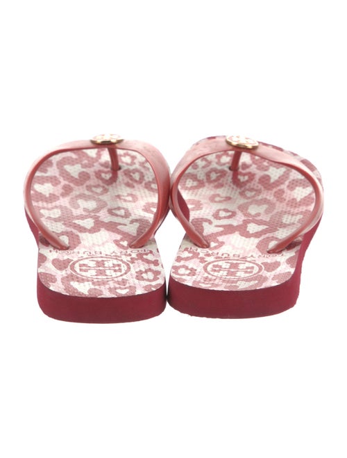 Tory Burch Rubber Printed Flip Flops