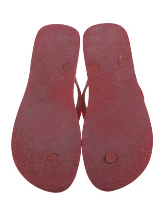 Tory Burch Rubber Printed Flip Flops