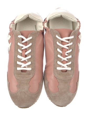 Tory Burch Leather Printed Sneakers