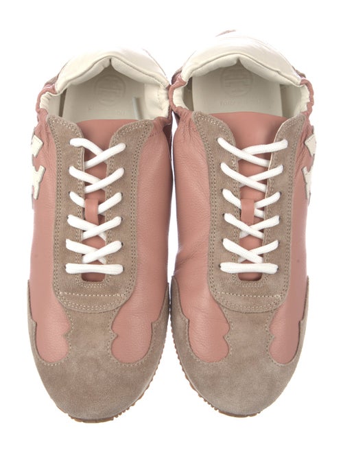 Tory Burch Leather Printed Sneakers