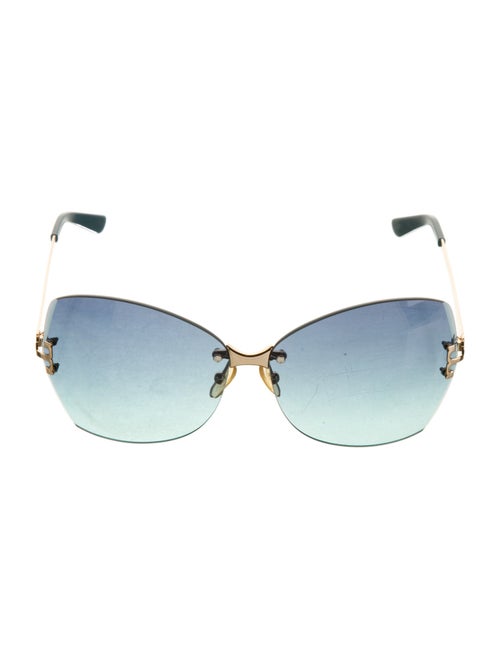 Tory Burch Oversize Gradient Sunglasses